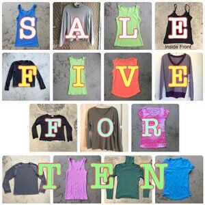 SALE! 5 items for $10
